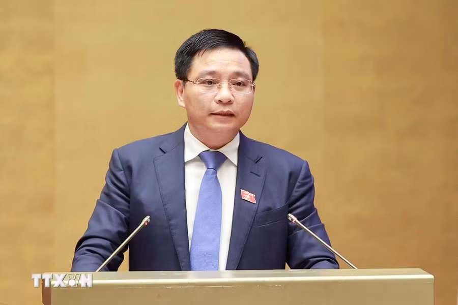 Bộ trưởng Bộ Giao thông Vận tải Nguyễn Văn Thắng. (Ảnh: Doãn Tấn/TTXVN)