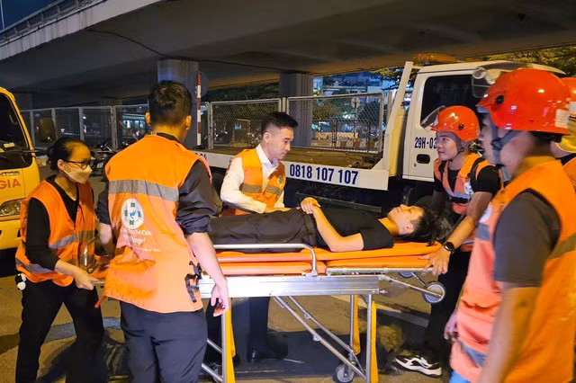 Đội FAS Angel hỗ trợ sơ cứu nạn nhân tai nạn giao thông tại Hà Nội
