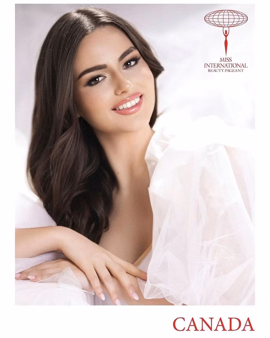 Melanie Renaud từng đại diện Canada tham dự cuộc thi Hoa hậu Quốc tế 2023 tổ chức ở Nhật Bản. Melanie Renaud từng đại diện Canada tham dự cuộc thi Hoa hậu Quốc tế 2023 tổ chức ở Nhật Bản.