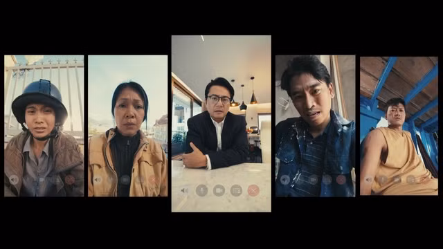 Các con họp qua online để bàn xem ai sẽ về chăm mẹ khi bà bất ngờ bị thương do tai nạn