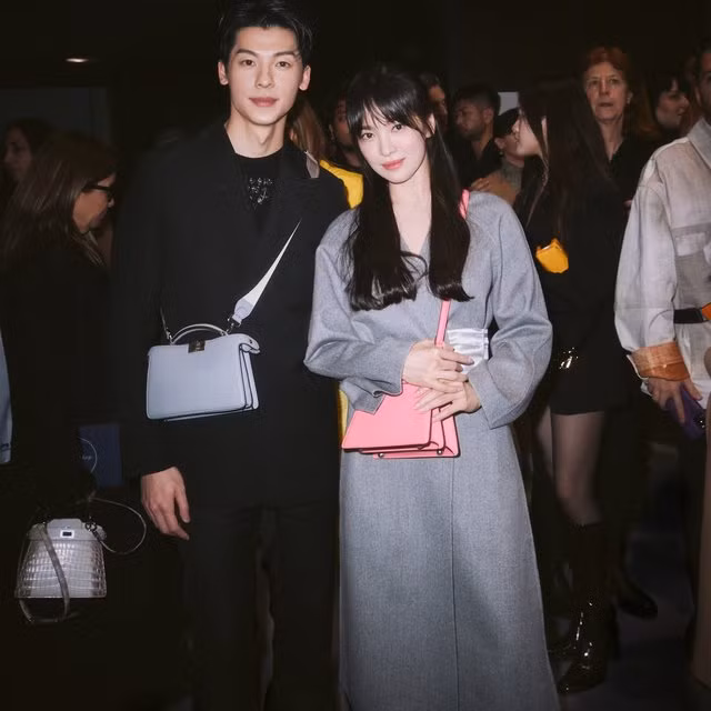 Dân mạng kỳ vọng Hứa Quang Hán và Song Hye Kyo sẽ hợp tác trong tương lai. Ảnh: WEIBO