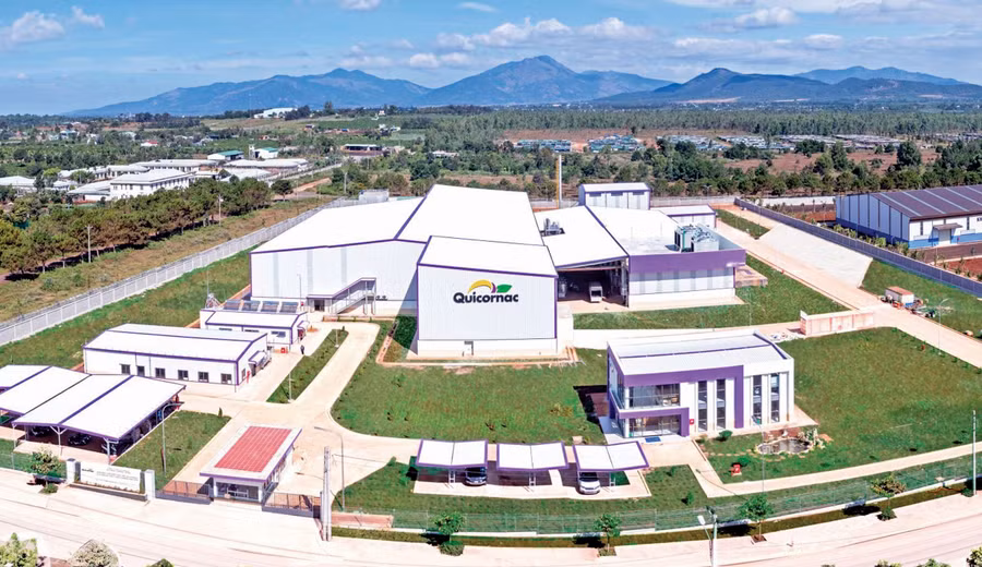 Nhà máy chế biến chanh dây của Công ty TNHH Quicornac (Khu Công nghiệp Trà Đa, TP. Pleiku). Ảnh: M.T