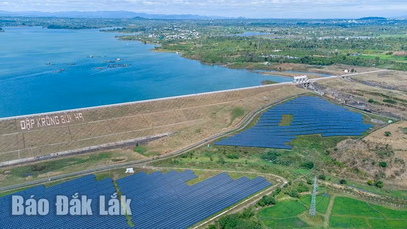 Krông Búk hạ là một trong những công trình thủy lợi ghi dấu ấn trên hành trình xây dựng và phát triển Đắk Lắk.