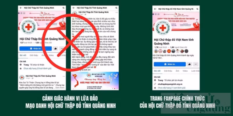 Người dân cần cảnh giác trước các hành vi lừa đảo mạo danh các tổ chức kêu gọi hỗ trợ từ thiện. Ảnh nguồn cand.com.vn Người dân cần cảnh giác trước các hành vi lừa đảo mạo danh các tổ chức kêu gọi hỗ trợ từ thiện. Ảnh nguồn cand.com.vn