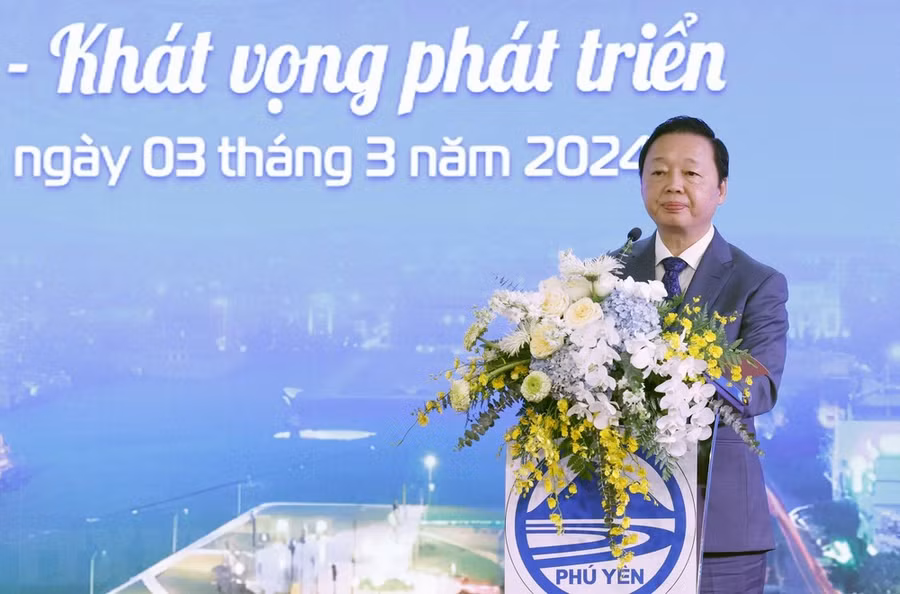 Phó Thủ tướng Trần Hồng Hà phát biểu. (Ảnh: Nhan Sáng/TTXVN) Phó Thủ tướng Trần Hồng Hà phát biểu. (Ảnh: Nhan Sáng/TTXVN)