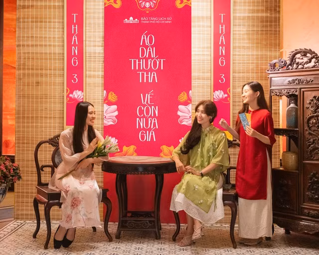 Bạn trẻ check-in tại Bảo tàng Lịch sử TP.HCM Bạn trẻ check-in tại Bảo tàng Lịch sử TP.HCM