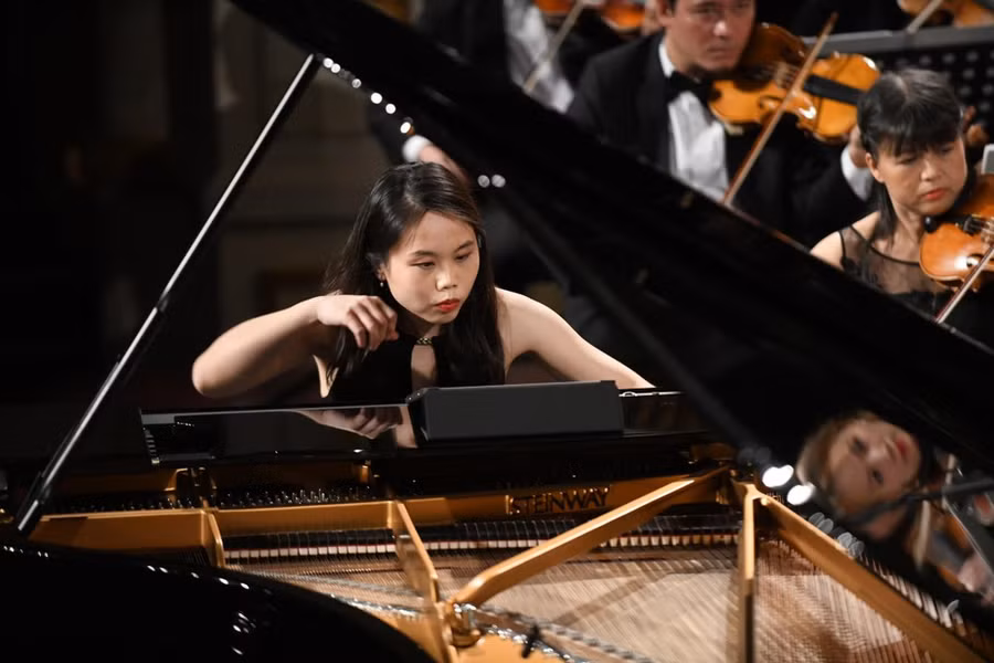 Tài năng piano Đài Loan Liao Hsin-Chiao đã có nhiều năm làm việc tại Việt Nam. (Ảnh: NVCC)