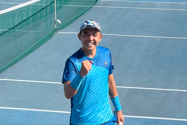 Lý Hoàng Nam thi đấu tốt ở giải cấp độ M25 ITF
