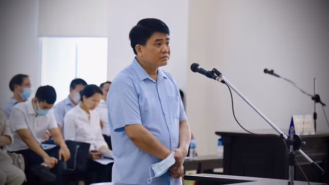 Ông Nguyễn Đức Chung, cựu Chủ tịch UBND TP.Hà Nội, bị khởi tố và bắt tạm giam trong vụ án mới, liên quan đến công tác trồng cây trên địa bàn Hà Nội từ năm 2016 - 2018. Ảnh: Trần Cường