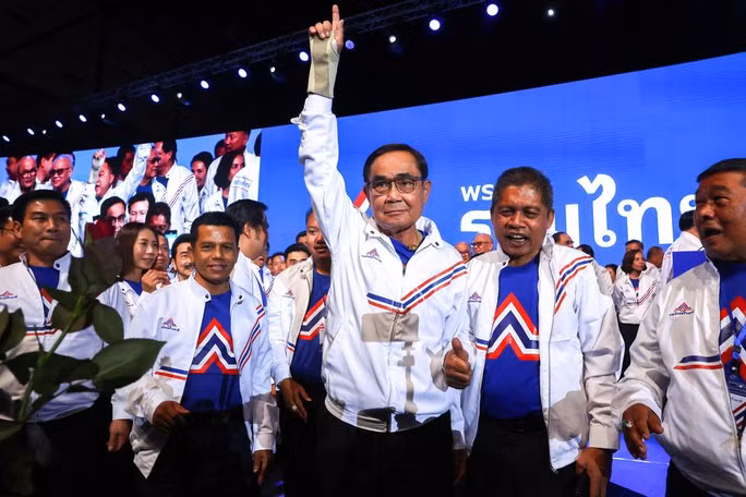 Thủ tướng Prayut Chan-o-cha trong một sự kiện ngày 25-3 ở Bangkok. Ảnh: REUTERS