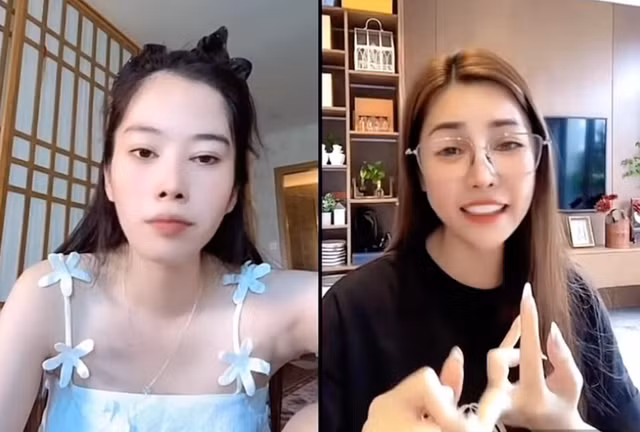 Màn 'lột trần' showbiz của Nam Em - Quế Vân được chia sẻ rộng rãi trên mạng xã hội