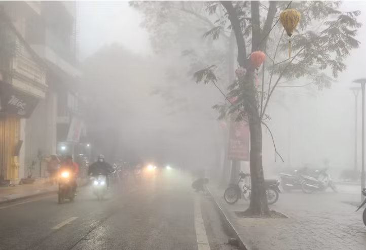 Trong khoảng thời gian từ nay đến ngày 10/3/2023, miền Bắc có thể xuất hiện sương mù. Ảnh: PV/Vietnam+