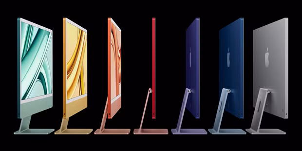 iMac 2023 được nâng cấp mạnh về phần cứng và thêm tùy chọn màu sắc mới. Ảnh chụp màn hình iMac 2023 được nâng cấp mạnh về phần cứng và thêm tùy chọn màu sắc mới. Ảnh chụp màn hình