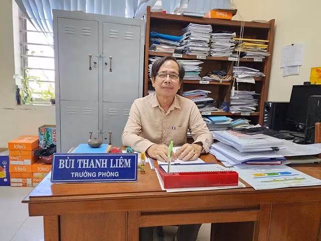 TS Bùi Thanh Liêm đã có hơn 20 năm ở vị trí Trưởng phòng NN-PTNT H.Chợ Lách