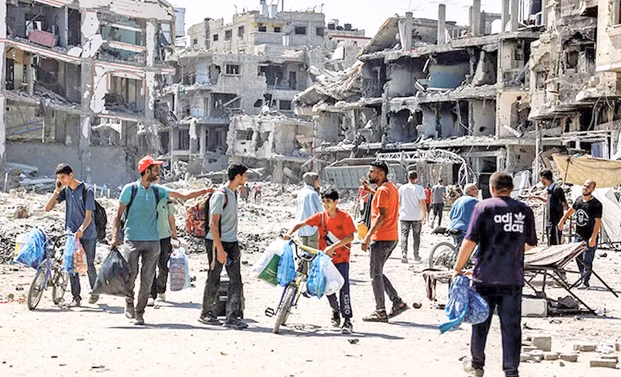 Israel vẫn tăng cường hoạt động quân sự ở Gaza. Ảnh: DAWN Israel vẫn tăng cường hoạt động quân sự ở Gaza. Ảnh: DAWN