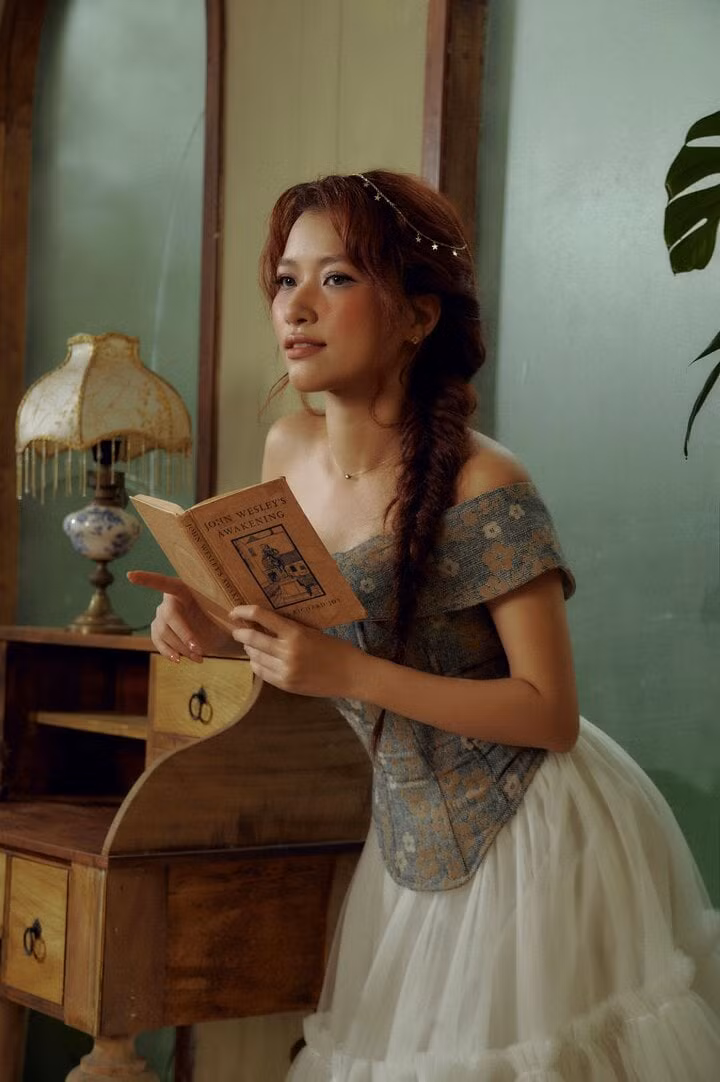 Võ Lê Vy không áp lực với danh xưng "nàng thơ của Quốc Bảo".