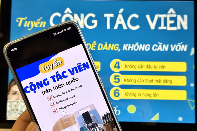 Tuyển cộng tác viên là một trong những hình thức lừa đảo việc làm Tuyển cộng tác viên là một trong những hình thức lừa đảo việc làm
