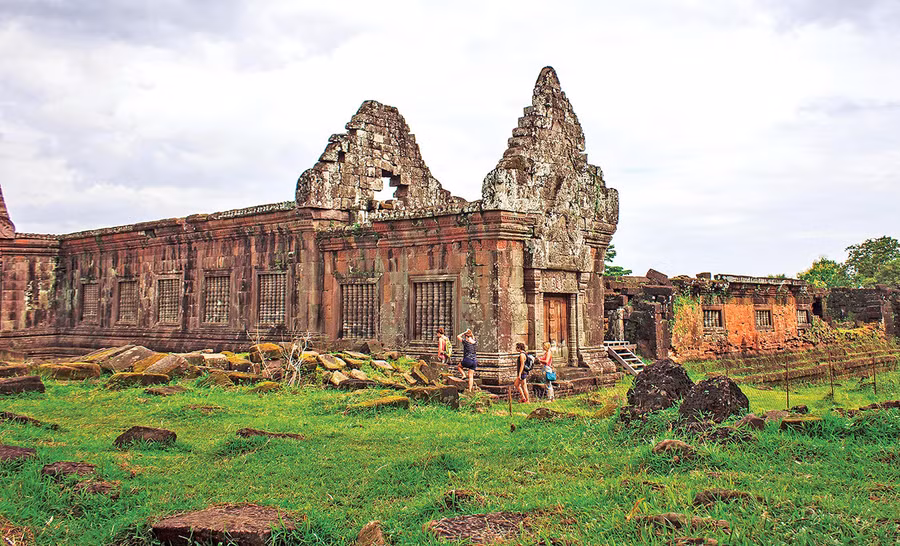 Đền Wat Phou (tỉnh Champasak, Lào). Ảnh: K.N.B