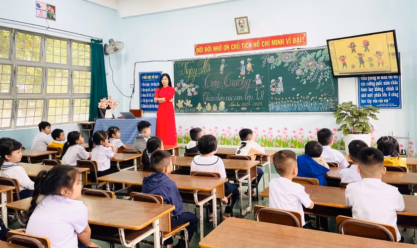 Cùng với cả nước, 759 trường học trên địa bàn tỉnh Gia Lai bước vào năm học mới 2024-2025. Ảnh: T.D