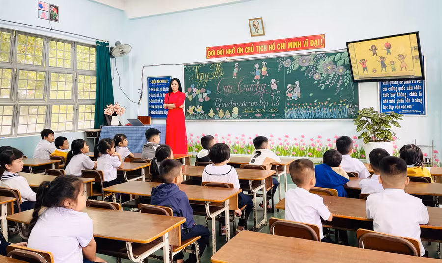 Cùng với cả nước, 759 trường học trên địa bàn tỉnh Gia Lai bước vào năm học mới 2024-2025. Ảnh: T.D