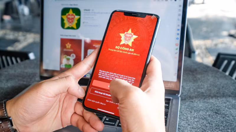 Ảnh minh họa cài định danh điện tử. Nguồn cand.com.vn Ảnh minh họa cài định danh điện tử. Nguồn cand.com.vn