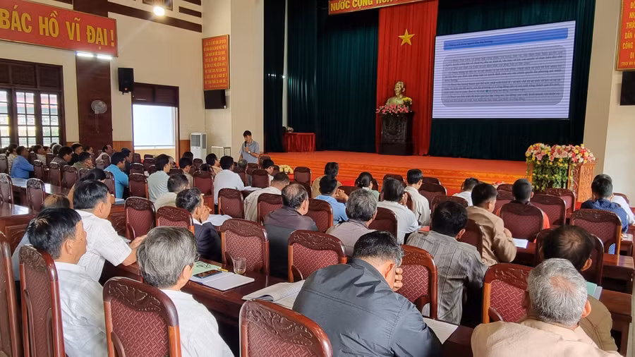 Quang cảnh lớp tập huấn. Ảnh: Hà Phương