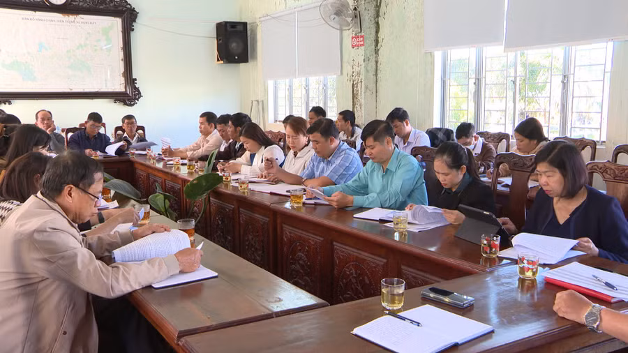 Các đại biểu tham dự hội nghị. Ảnh: H.P