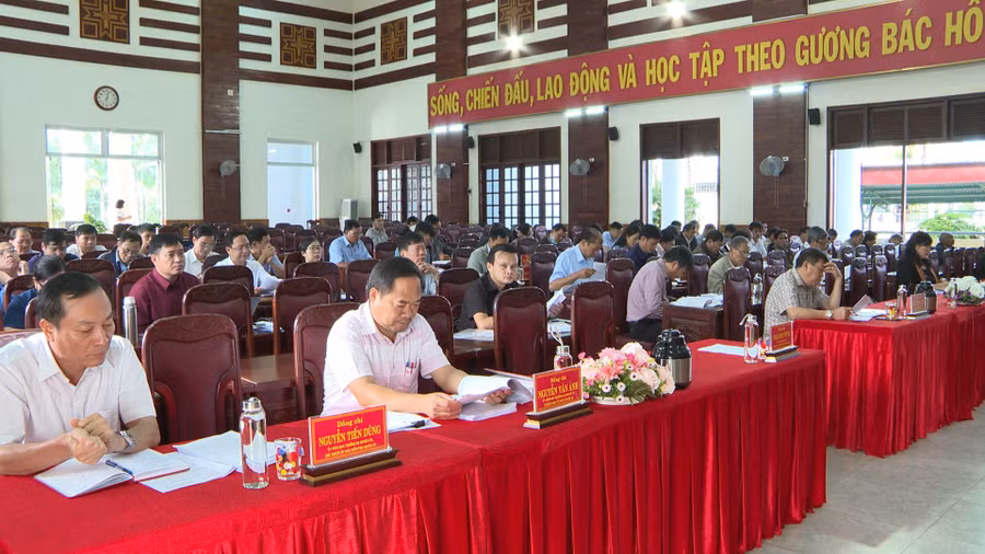 Các đại biểu tham dự hội nghị. Ảnh: V.Đ Các đại biểu tham dự hội nghị. Ảnh: V.Đ