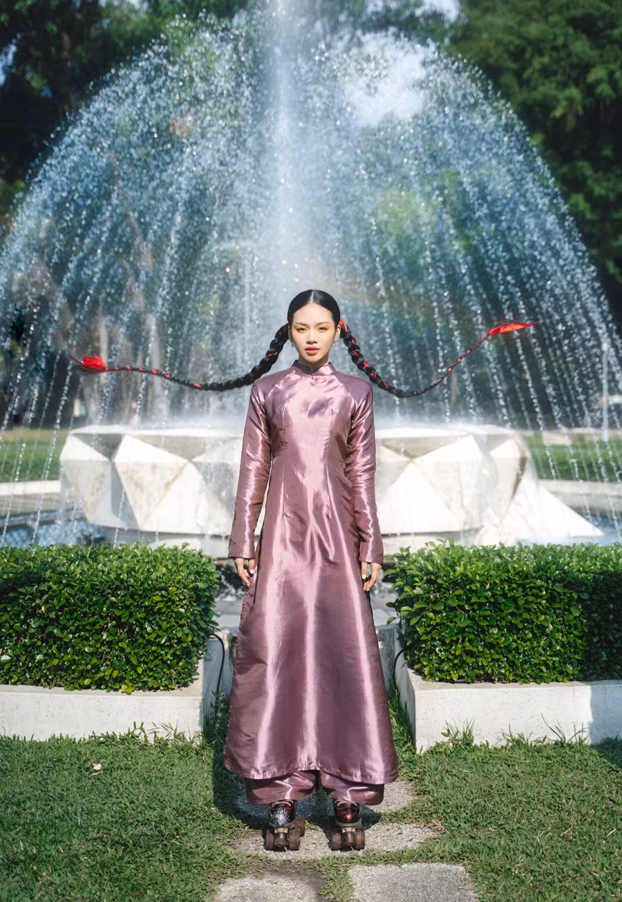 Giana trong bộ ảnh tết lạ mắt Giana trong bộ ảnh tết lạ mắt