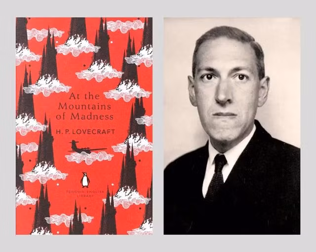 Tiểu thuyết Tại rặng núi cuồng điên của nhà văn H.P.Lovecraft