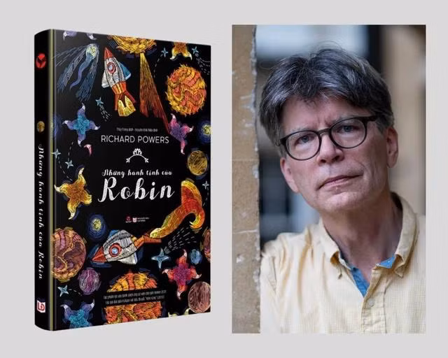 Tiểu thuyết Những hành tinh của Robin từ nhà văn Richard Powers. Ảnh: NXB và The New York Times