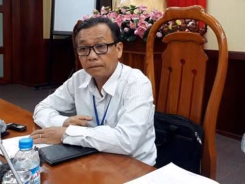 Ông Trần Văn Cường thời điểm còn là giám đốc Sở Nông nghiệp và Phát triển nông thôn tỉnh Bà Rịa - Vũng Tàu. Ảnh: CTV