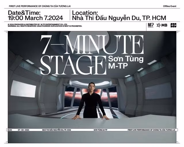 7-minute stage - show diễn độc đáo mang đậm cá tính của Sơn Tùng M-TP