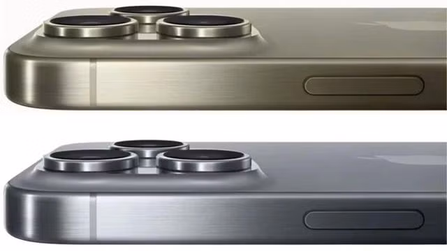 Hình ảnh minh họa các màu sắc mới có trên loạt iPhone 16 Pro