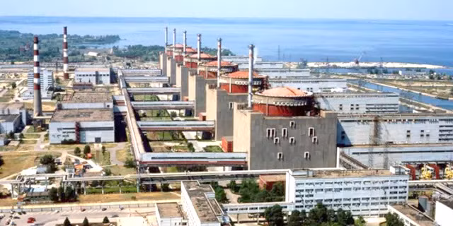 Nhà máy điện hạt nhân Zaporizhzhia. Ảnh: DOE Nhà máy điện hạt nhân Zaporizhzhia. Ảnh: DOE
