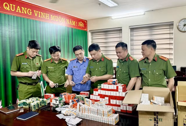 Đây là đường dây sản xuất, buôn bán thuốc giả quy mô lớn được Công an TP Thanh Hóa triệt phá.