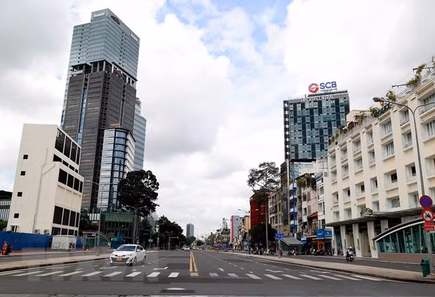 Một góc Thành phố Hồ Chí Minh. Ảnh: Hồng Đạt/TTXVN