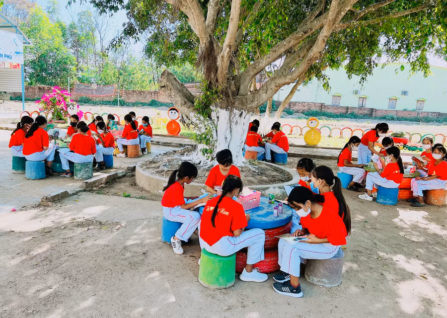 Nhiều trường học trong tỉnh hoạt động chưa thực sự hiệu quả sau khi sáp nhập. Ảnh: Nguyễn Tú
