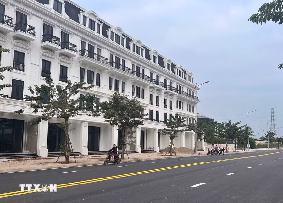 Một dự án bất động sản ở Hà Nội. (Nguồn: TTXVN)