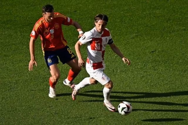 Modric cùng đội tuyển Croatia hứa hẹn giành 3 điểm đầu tay khi đấu Albania