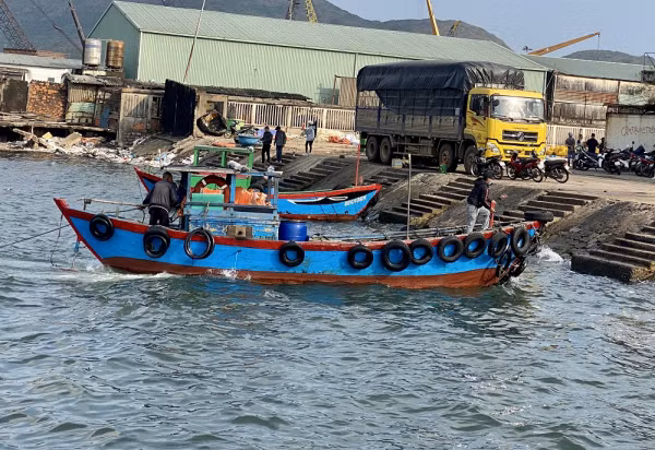Đưa khách vượt biển sang trung tâm thành phố