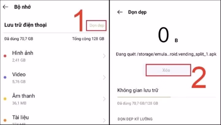 Gỡ cài đặt App Chrome và tải lại