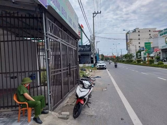 Một vị trí xảy ra vụ tai nạn liên hoàn