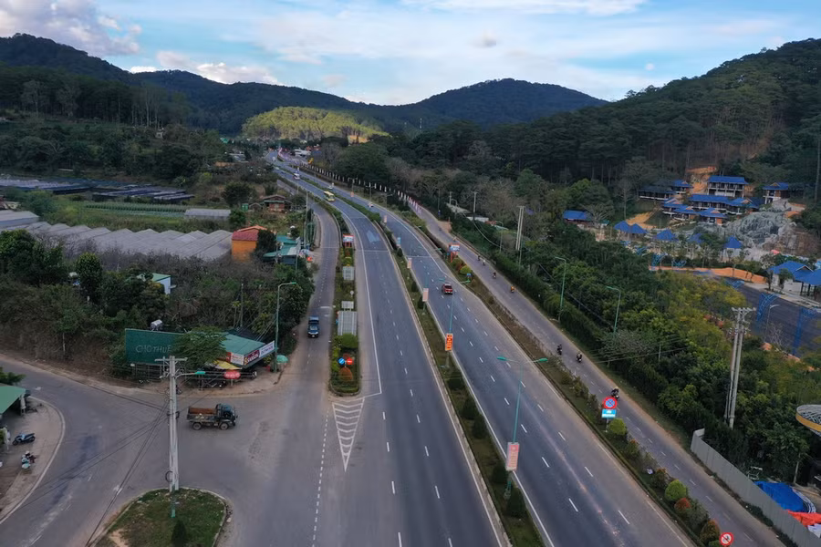 phối cảnh cao tốc Quy Nhơn - Pleiku dự kiến sẽ đầu tư theo phương thức đầu tư công