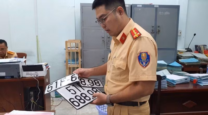 Bộ Công an đề xuất phạt tới 70 triệu đồng hàng loạt hành vi vi phạm về biển số xe. Ảnh nguồn thuonghieucongluan.com.vn