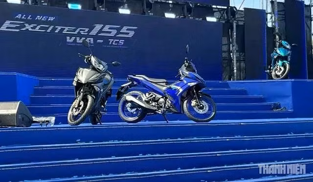 Yamaha Exciter 155 mới phân phối 4 phiên bản, giá từ 49,9 đến 60,9 triệu đồng. Ảnh: Đình Tuyên