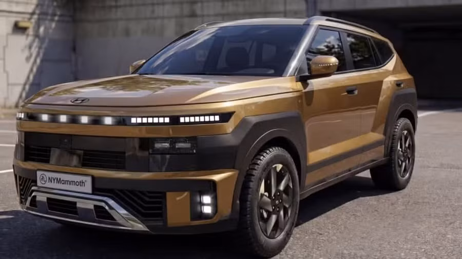 Bản dựng đồ họa dự đoán thiết kế của Hyundai Creta thế hệ mới. Ảnh: NYMammoth