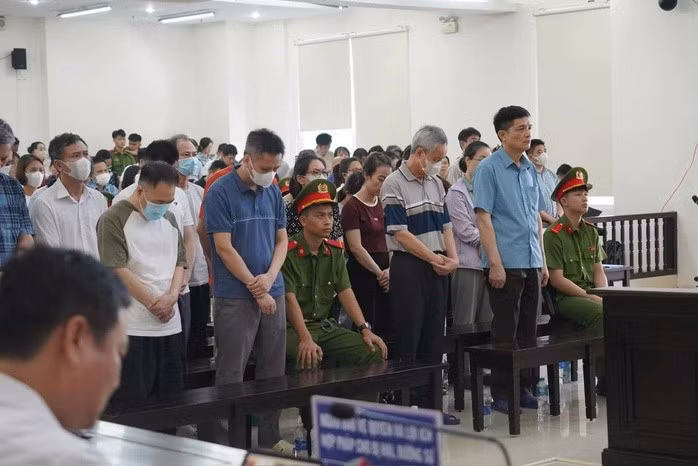Phiên tòa phúc thẩm khép lại với nhiều mức án được giảm. Ảnh: Nguyễn Hưởng