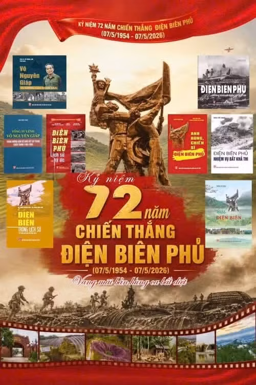 Một số cuốn sách về Chiến thắng Điện Biên Phủ do Nhà xuất bản Chính trị quốc gia Sự thật xuất bản.