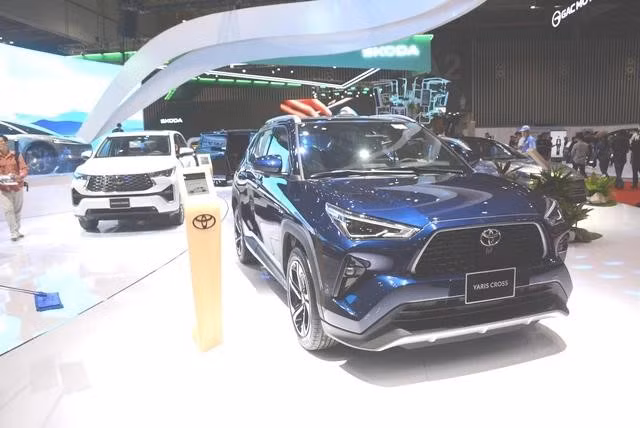 Xe SUV hạng B mang thương hiệu Nhật Bản như Toyota Yaris Cross, Honda HR-V tiếp tục giảm giá theo hình thức hỗ trợ lệ phí trước bạ. Ảnh: B.H